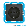 inbouw-sopcontact-matzwart-ral-9017