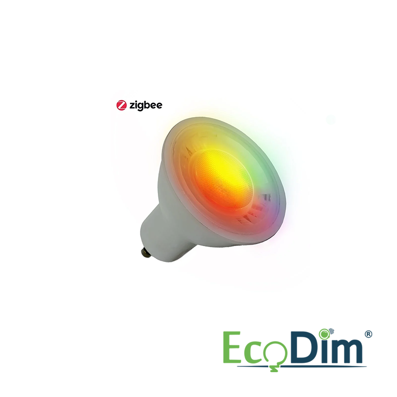 ZIGBEE-LED-GU10-SPOT | 5 W | ECODIM | RGB + CCT