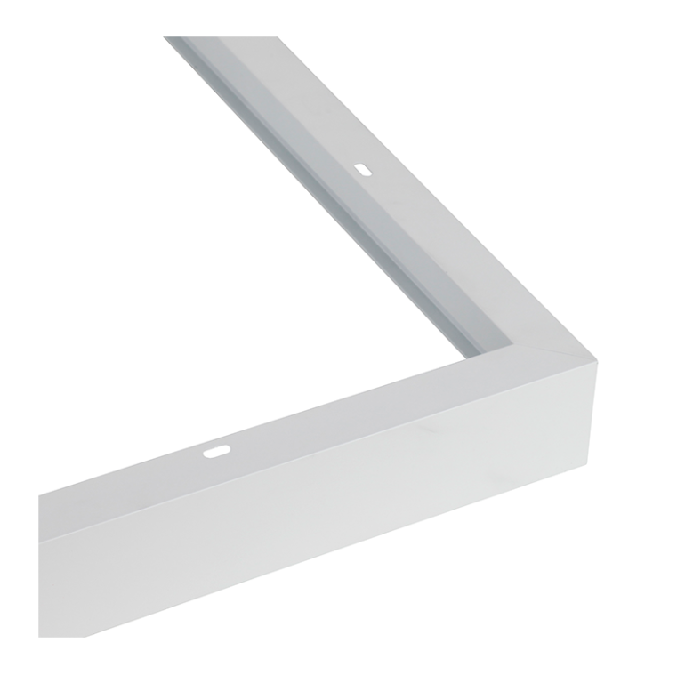 Aufbau-Clickframe | 120X60 | WEISS | BACK- UND SEITENBELEUCHTET