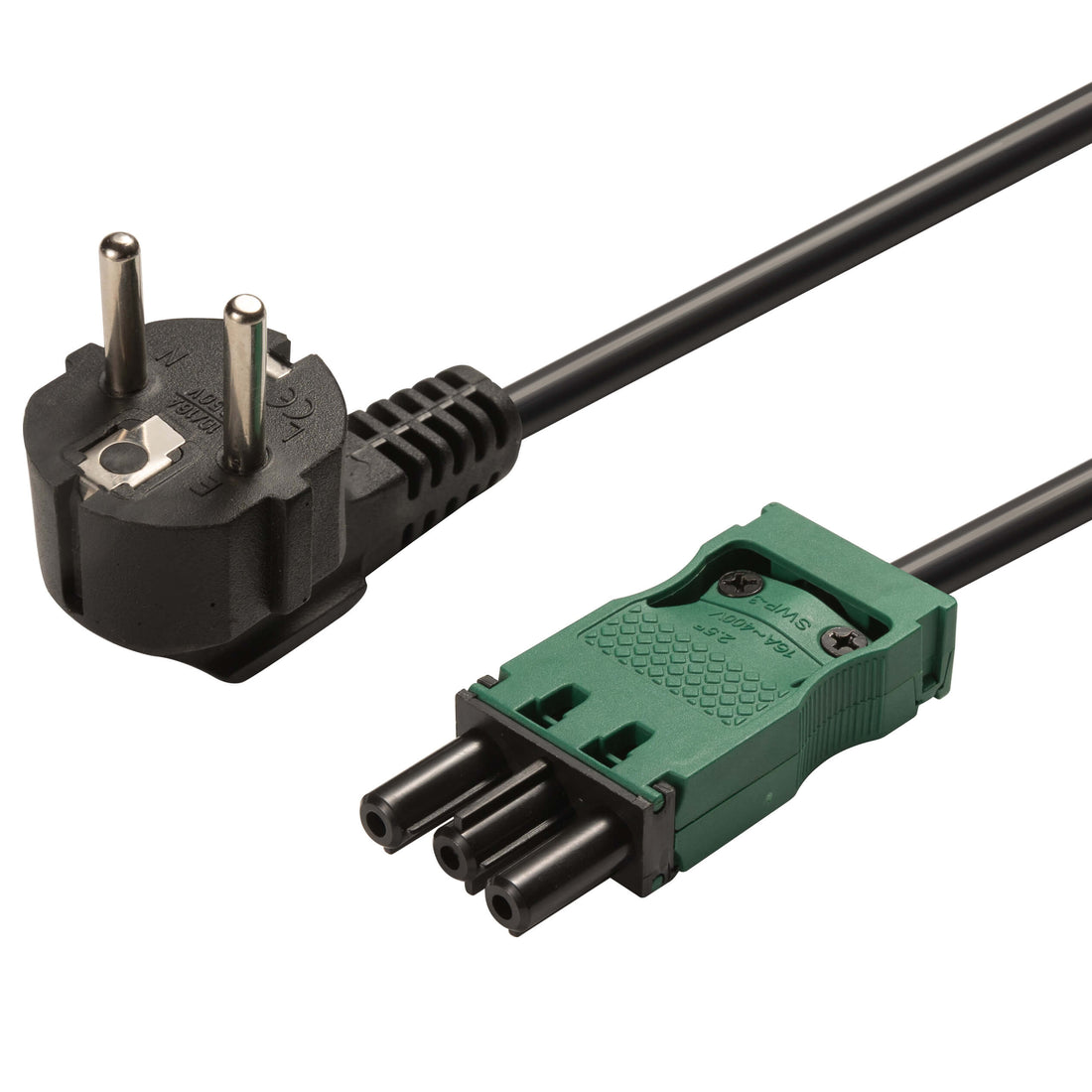 3-SWP-Netzkabel Buchse | 3 METER | 3x1.5mm²