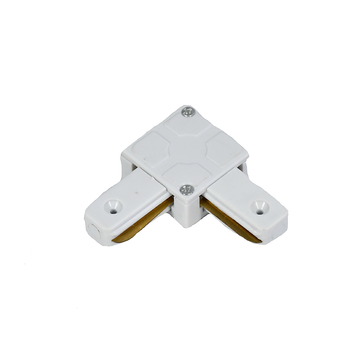 1-FASE RAIL L-VORM CONNECTOR WIT