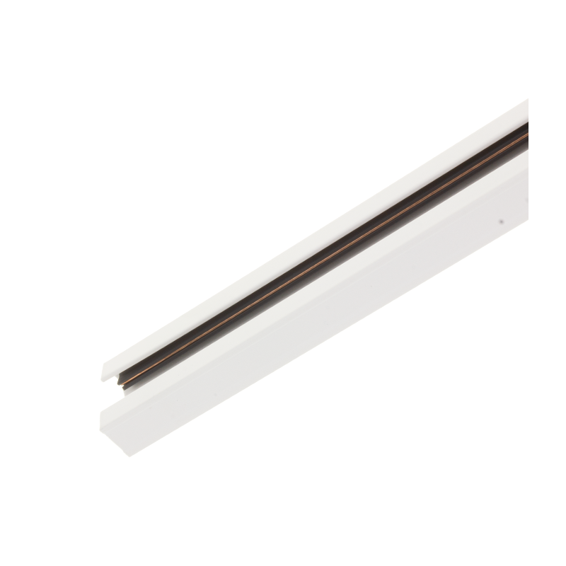 1-phasige Schiene 200CM Weiß (Versandkosten €22,- pro Bestellung)