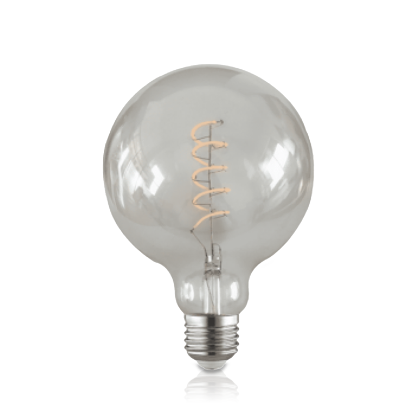 LED FILAMENT E27 GLOBE S DIMBAAR CLEAR 4W