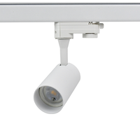 Witte railspots zonder lichtbron