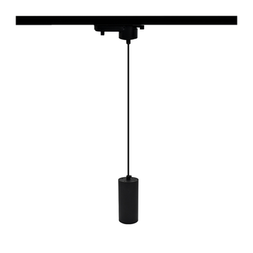 3-FASE HANGLAMP LADE GU10 FITTING ZWART
