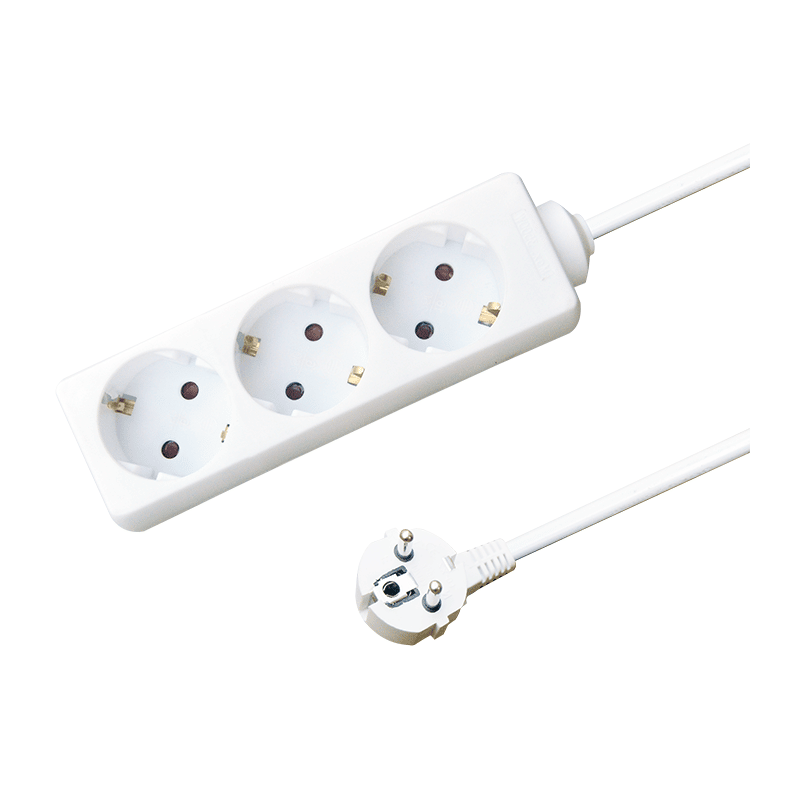 DREIFACH-TISCHSTECKDOSE 3M WEISS