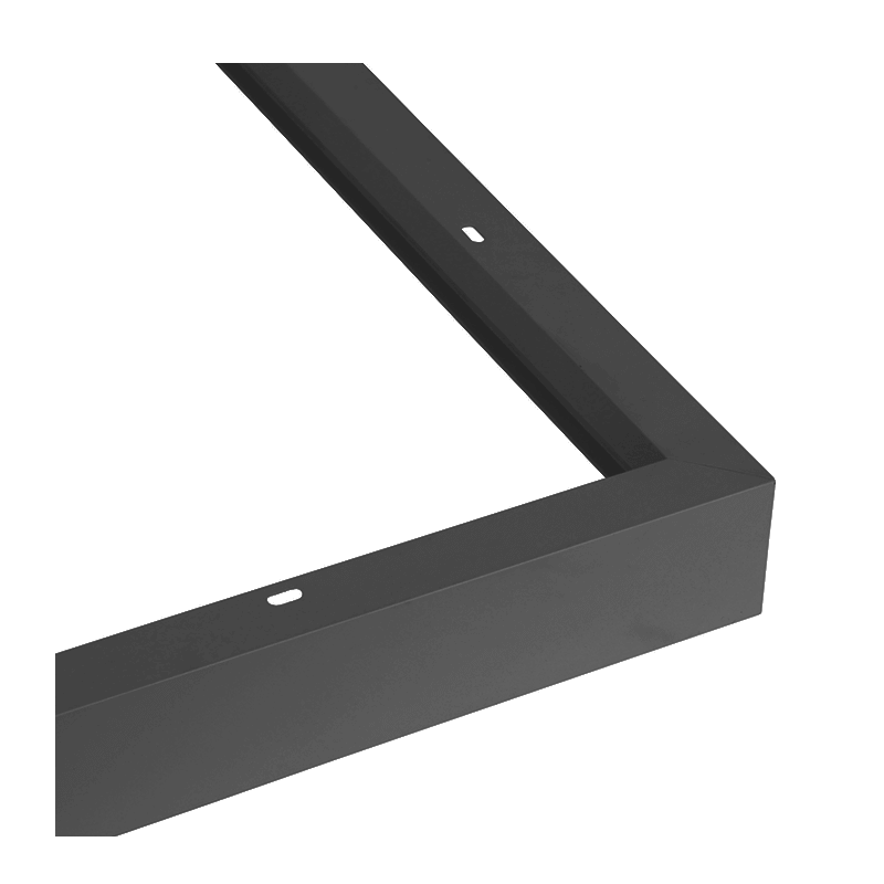 Aufbaurahmen Clickframe | 120x30 | Schwarz | für Backlit- und Edgelit-Panels