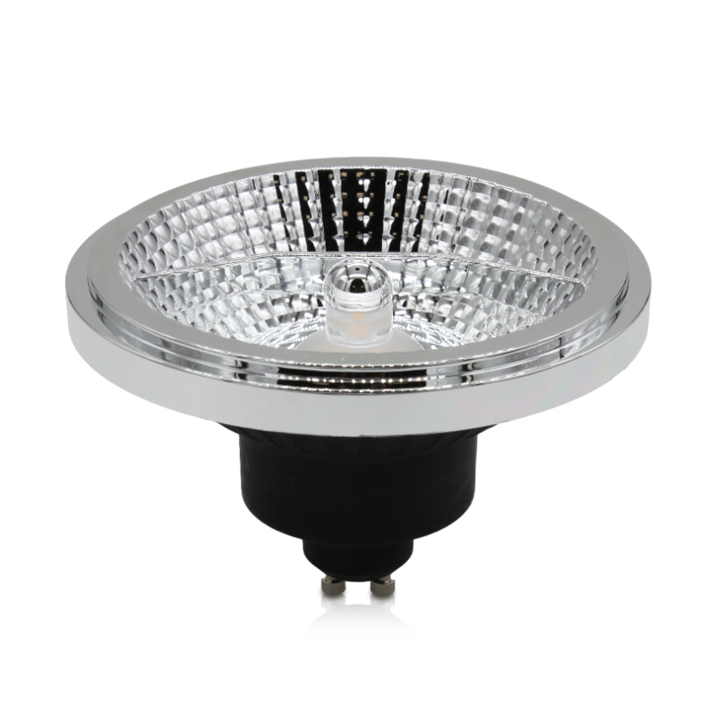 LED AR111 | GU10 | SPOT | 45° | 12W | ZWART