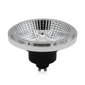 LED AR111 | GU10 | SPOT | 45° | 12W | ZWART