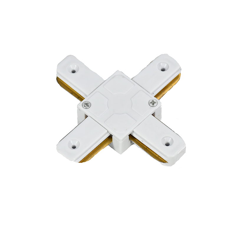 1-PHASEN-SCHIENEN-X-VERBINDER WEISS