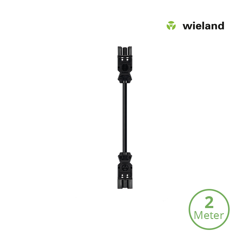 Wieland GST18/3P Verbindungskabel 2 Meter 3×1.5 mm²