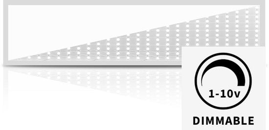 BACK-LIT LED PANEEL 120x30CM | 1-10V DIMBAAR | 28W | 150lm/w