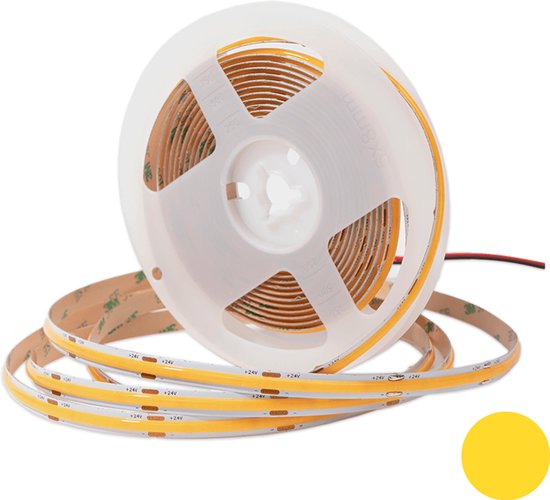 COB LEDSTRIP | 24V | IP20 | 5M | 10W/M | 3000K