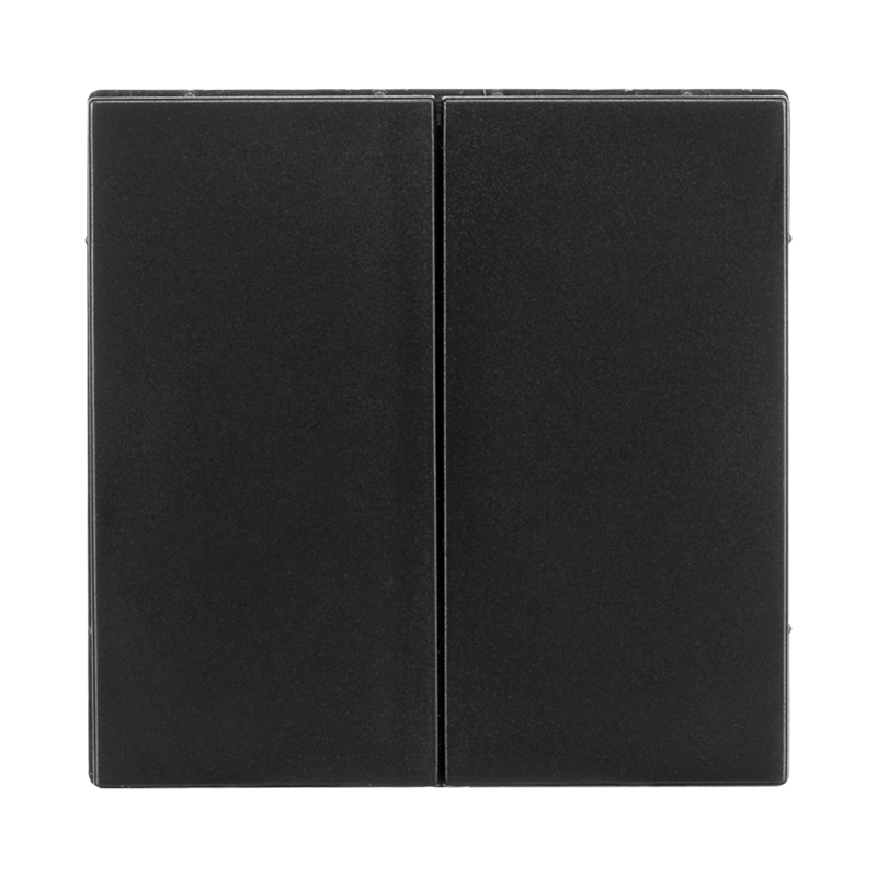 ION INDUSTRIES | DUO-TOUCHDIMMERKNOPF | V1/J1 | MATT SCHWARZ