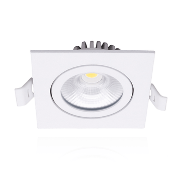 led inbouwspot vierkant wit kantelbaar