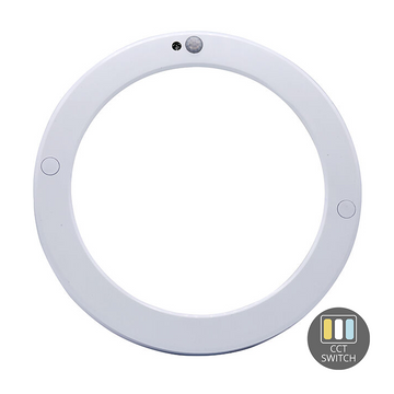 ronde plafondlamp downlighter met cct switch