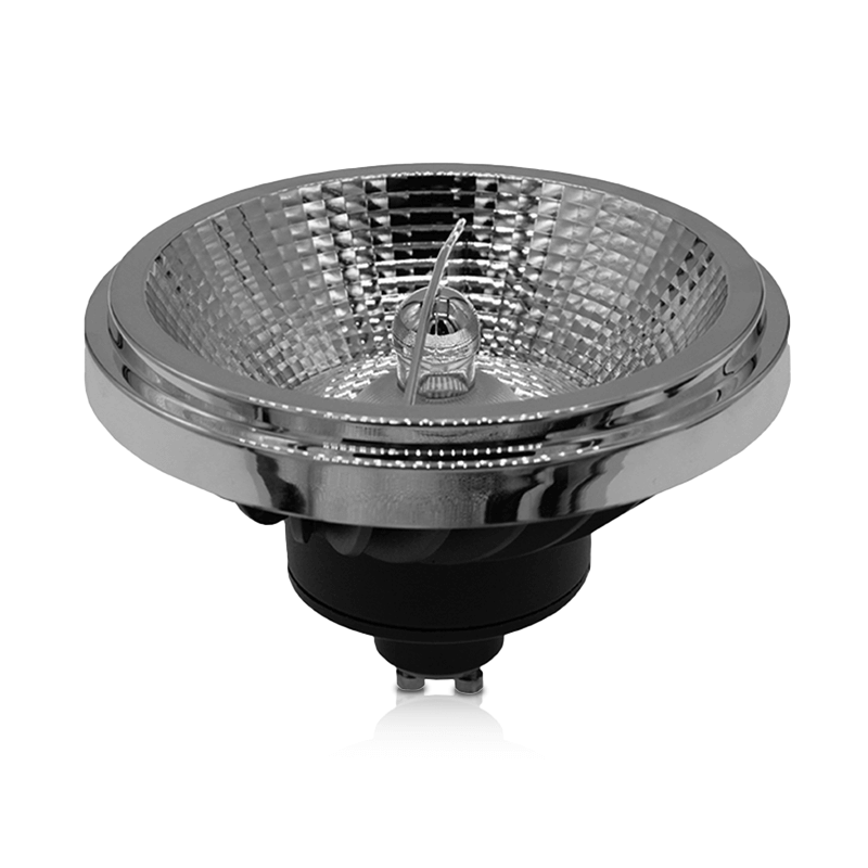 LED AR111 | GU10 | SPOT | 15W | DIMBAAR | ZWART