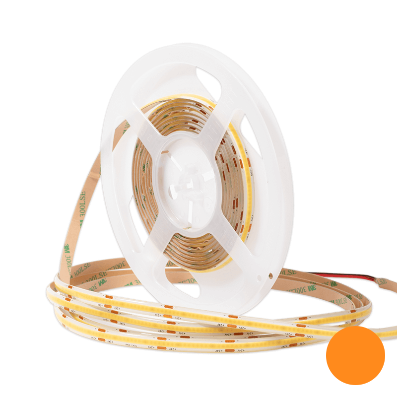 COB-LED-STREIFEN | 24V | IP65 | 5M | 10W/M | 2700K