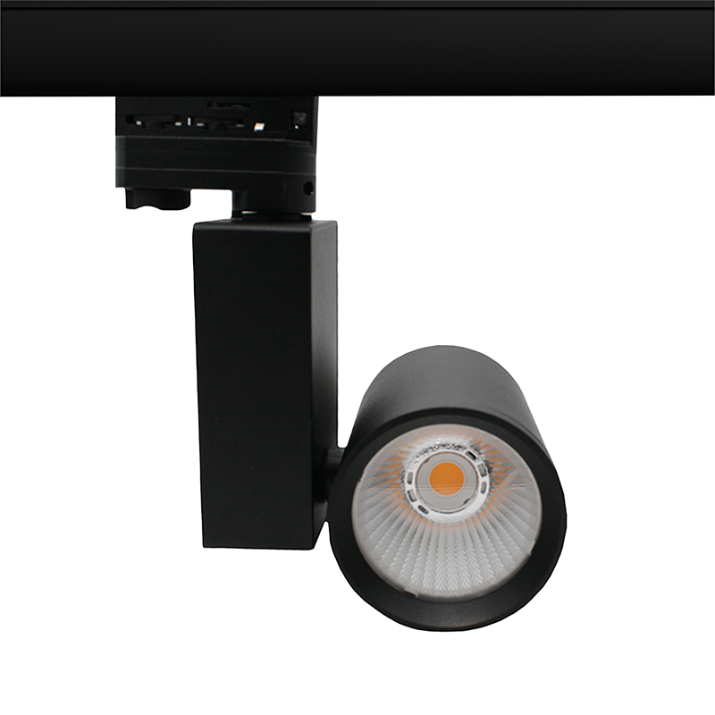 verstelbare led railspot zwart gu10