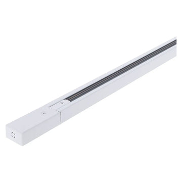 806125 1-FASE RAIL | INCL. EINDKAP EN VOEDINGSCONNECTOR | WIT | 1M