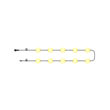 LICHTBOLLEN SNOER | 10.5M | 15 LICHTBOLLEN