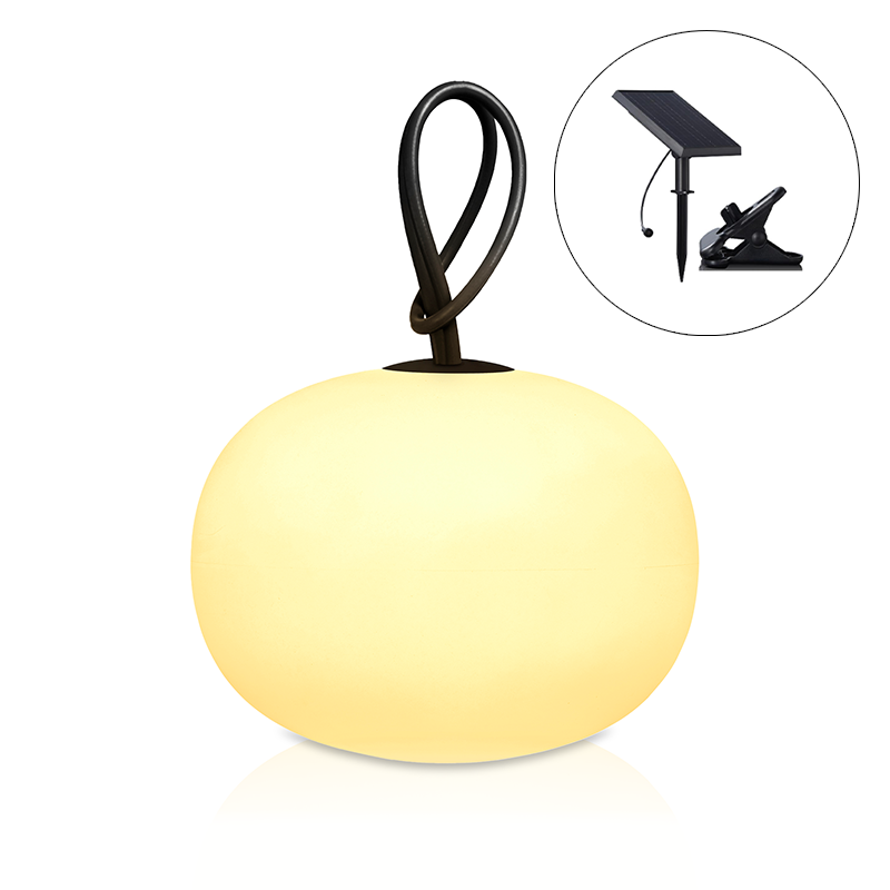 led hanglamp met zonnepaneel