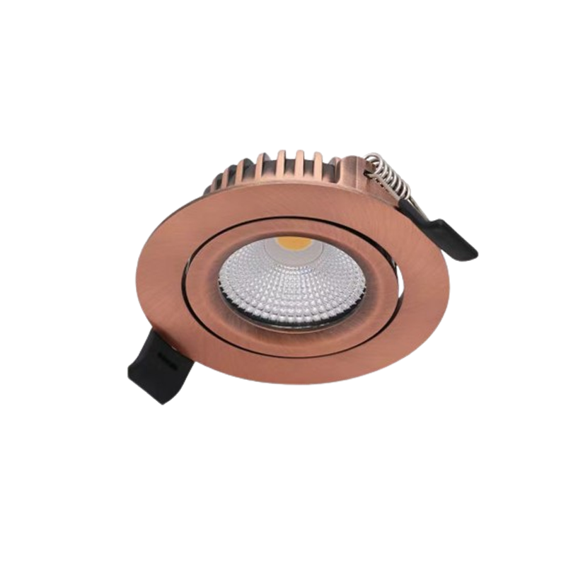 LED-Einbaustrahler | 5W | Ø81mm | DIM TO WARM | SLIM-FIT | Kupfer
