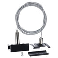 807610 | SYSTEEMPLAFOND PENDELSET | 2 METER | ZWART | VOOR 3-FASE RAILS