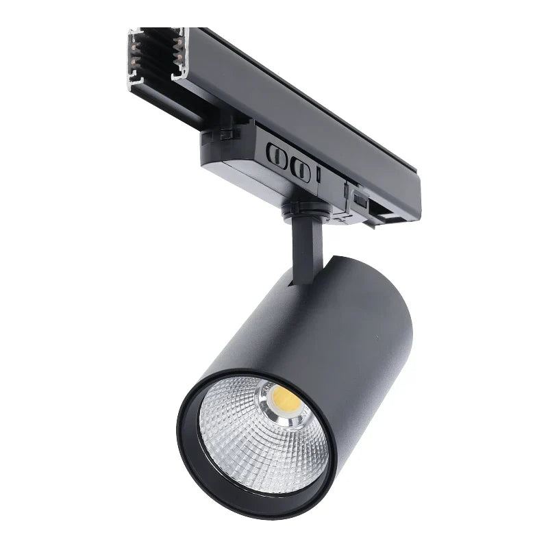 807894 3-FASE RAILSPOT | ROSALIN | 10W-20W-30W | ZWART | DIMBAAR | CCT-SWITCH