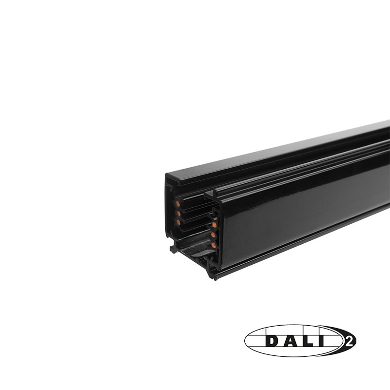DALI 3-faserige Stromschiene | 200CM | SCHWARZ