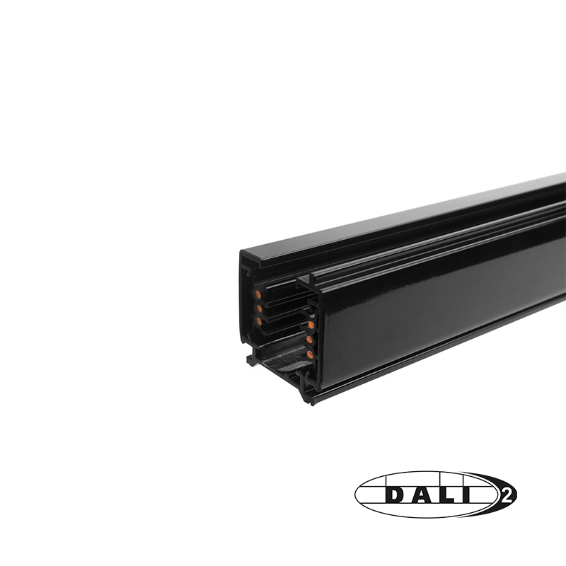 DALI 3-faserige Stromschiene | 300CM | SCHWARZ