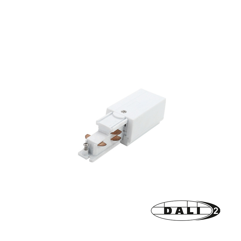 DALI 3-PHASEN-SCHIENE | STROMANSCHLUSS | LINKS | WEISS