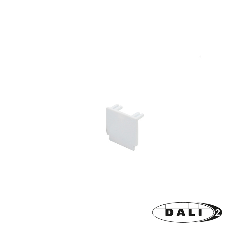 DALI 3-PHASEN-SCHIENE | ENDKAPPE | WEISS
