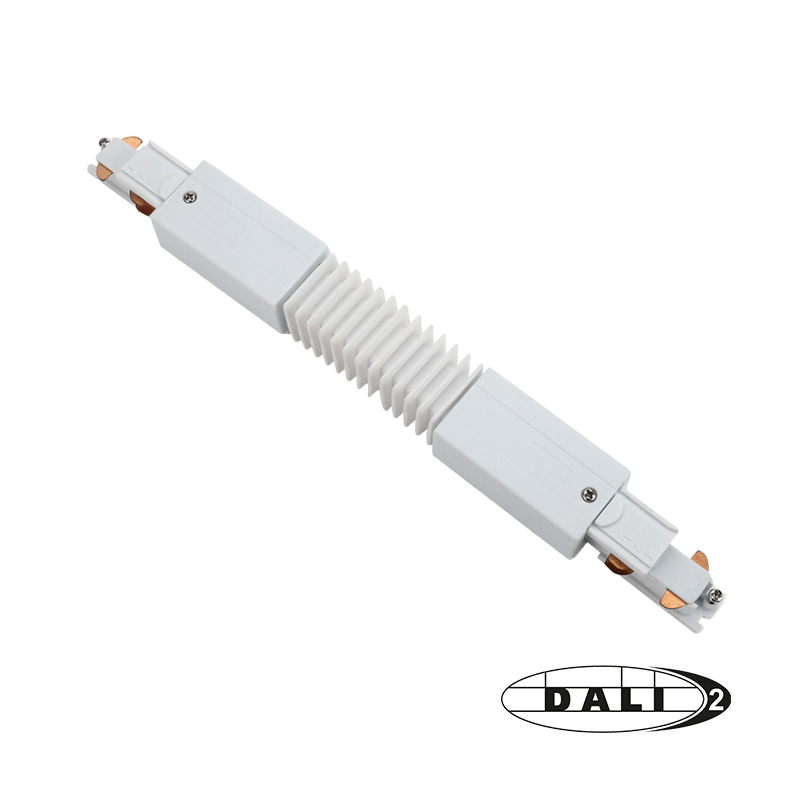 DALI 3-PHASEN-SCHIENE | FLEXIBLER ANSCHLUSS | WEISS