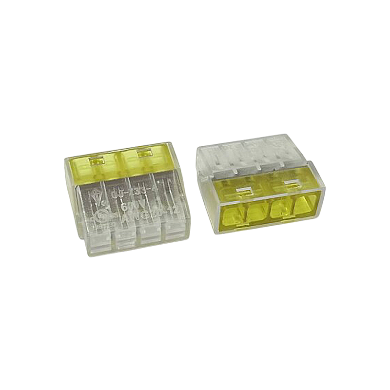 LÜSTERKLEMME | UNIVERSAL | 4 DRÄHTE | 0.2-4.0MM² | PRO 100 STÜCK