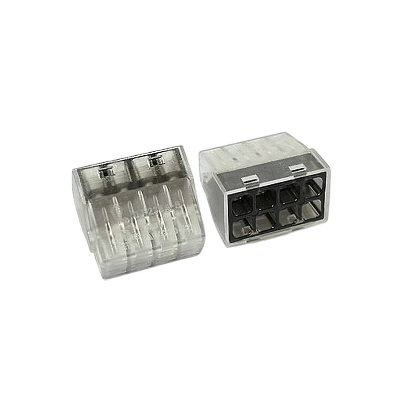 LÜSTERKLEMME | UNIVERSAL | 8 DRÄHTE | 0.2-4.0MM² | PRO 100 STÜCK