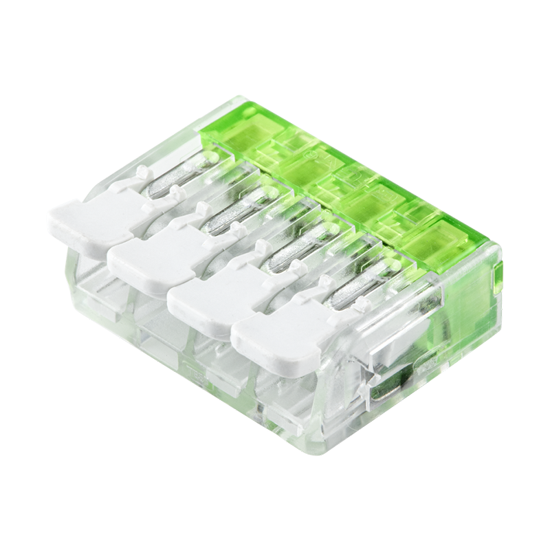 VERBINDUNGSKLEMME | UNIVERSAL | 4 DRÄHTE | 0.2–4.0 MM² | PRO 50 STÜCK