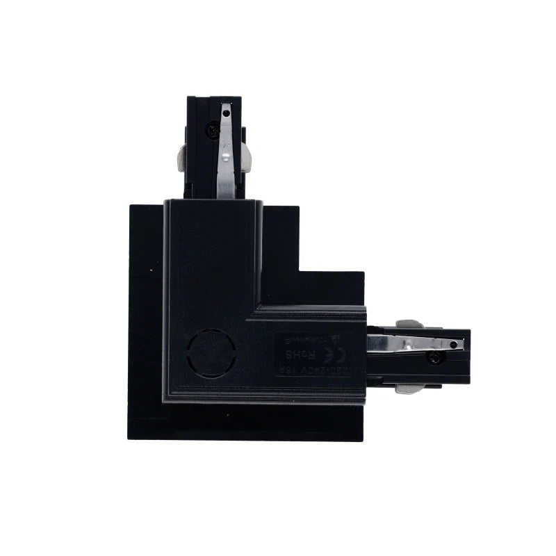 811747 INBOUW 3-FASE | L-VORM CONNECTOR | INSIDE | ZWART