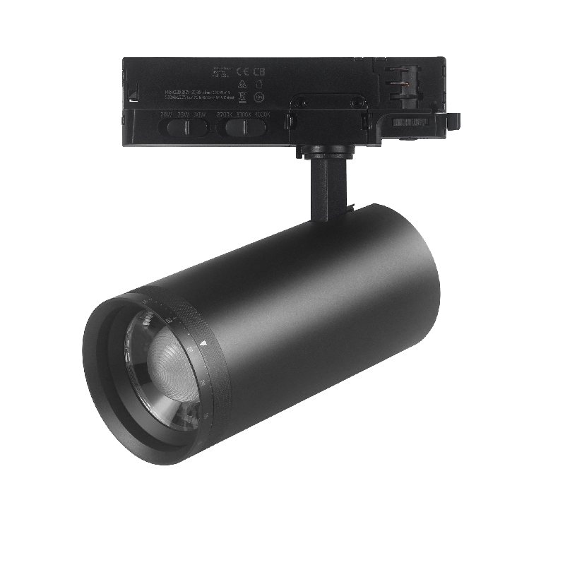 3-FASE RAILSPOT | ZOOMABLE 15-55 GRADEN | WATT SWITCH | CCT-SWITCH