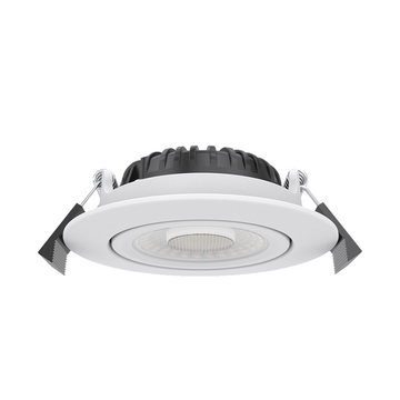 LED INBOUWSPOT | 5/7W | Ø83mm | DIM TO WARM + CCT-SWITCH | IP65 | WIT