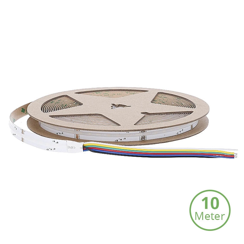 812140 | COB LEDSTRIP | 24V | IP20 | 10M | 15W/M | RGBCCT