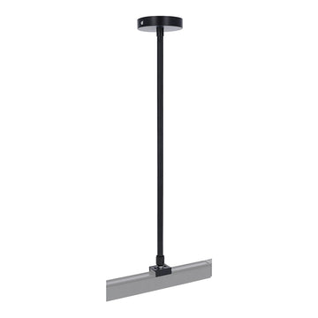 SPANNINGSRAIL OPHANGSYSTEEM | DRAADEIND | 50CM/100CM | ZWART | 2 STUKS