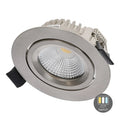 LED INBOUWSPOT | VARDA | SLIM-FIT | 4W/6W | DIM | ZILVER | CCT-SWITCH