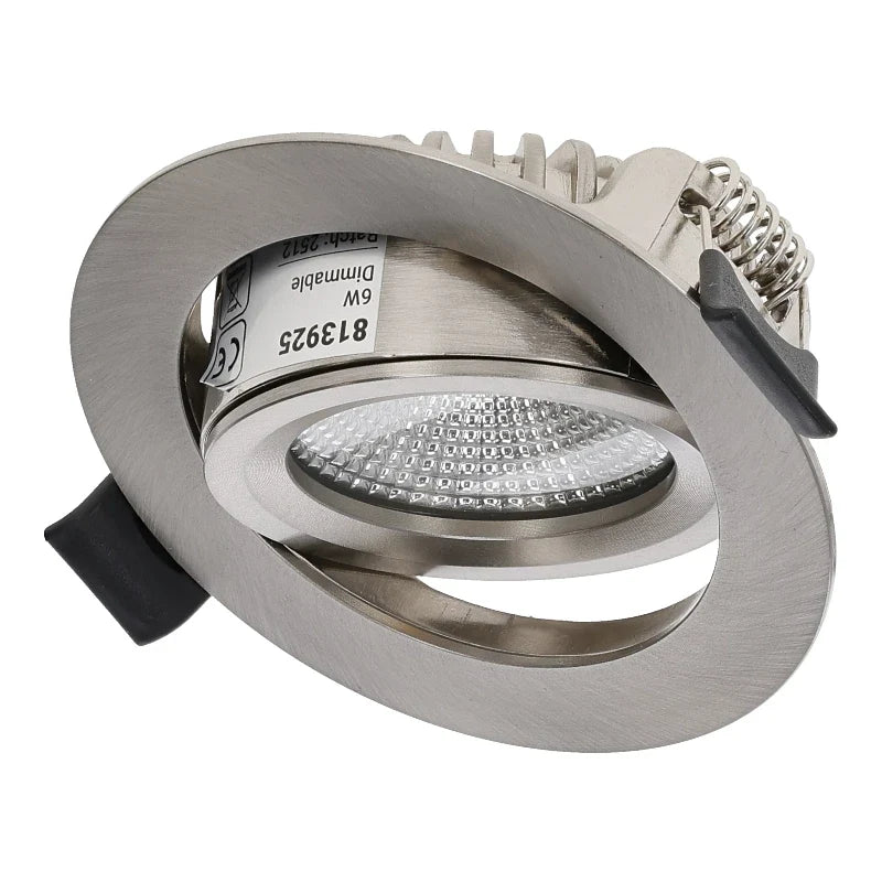 LED INBOUWSPOT | VARDA | SLIM-FIT | 4W/6W | DIM | ZILVER | CCT-SWITCH
