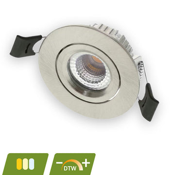 814724 | LED INBOUWSPOT | POLLUX | SLIM-FIT | 5W | DIM2WARM | ZILVER