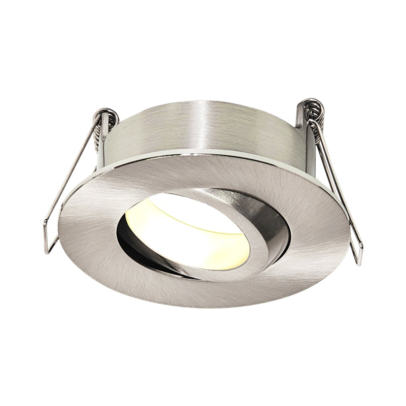 GU10-STRAHLER | HESSLE | SILBER | SCHWENKBAR | IP65
