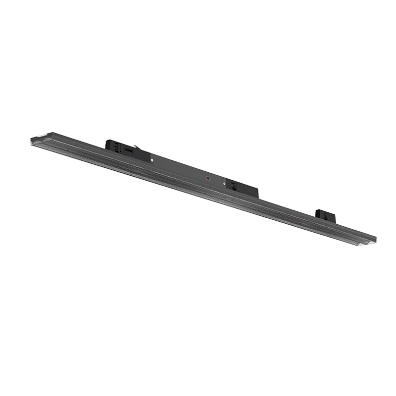 3-FASE RAILARMATUUR | TARVOS | KANTELBAAR | 120CM | 27W/32W/37W/42W | ZWART | CCT-SWITCH | UGR<19