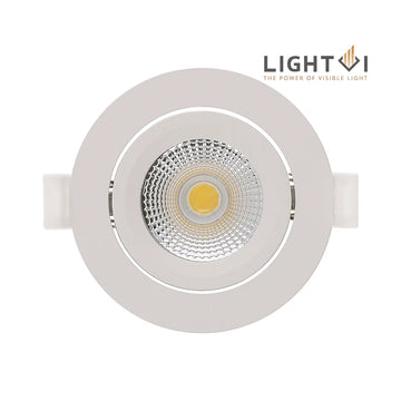 LIGHTVI | LED INBOUWSPOT | TURIN | SLIM-FIT | 4W/ 6W | DIM | WIT | CCT-SWITCH