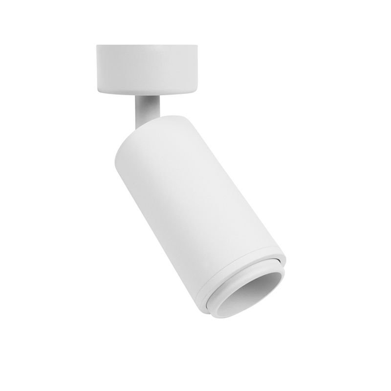 848223 | PLAFONDARMATUUR OBERON WIT GU10 MET VERSTELBARE LENS