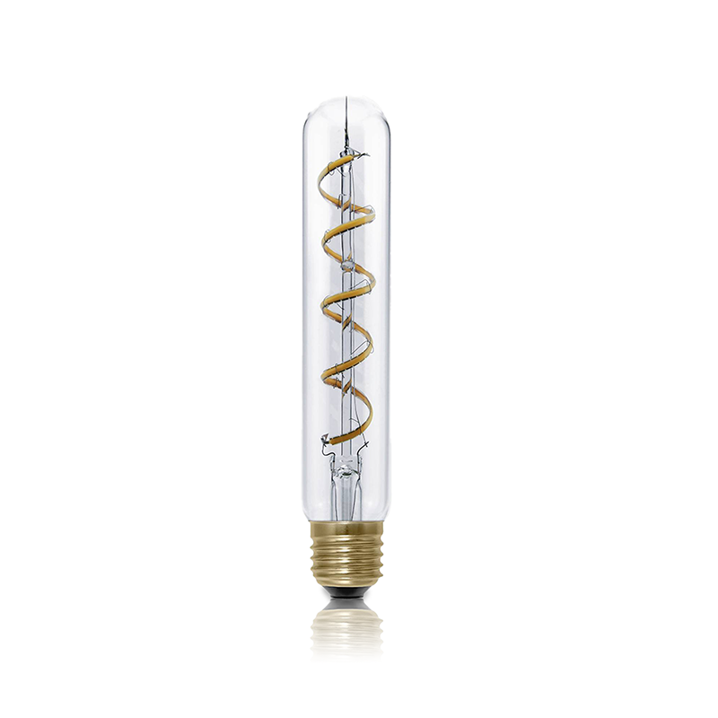 LED FILAMENT E27 TUBULAR S DIMBAAR CLEAR 4W